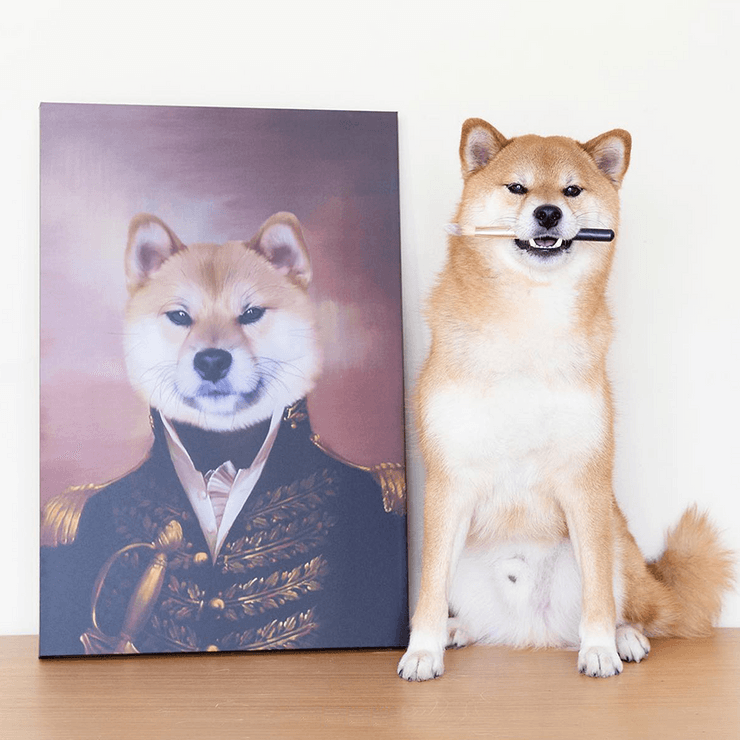 Gabriella's personalised pet portrait